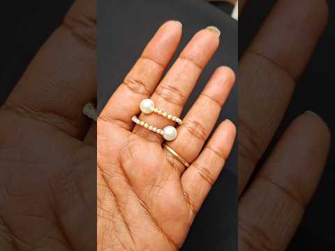 Diy Ring 🌸 #ring #ringmaking #rings #jewellery #howtomake #diy #shorts #ringdesign  #youtubeshorts