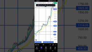 TCS growth graph for investors #trading #nifty #stockmarket #stockmarket