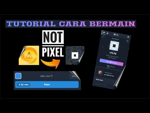 TUTORIAL CARA  BERMAIN AIRDROP || NOT FIXEL #airdrop #notfixel #telegram