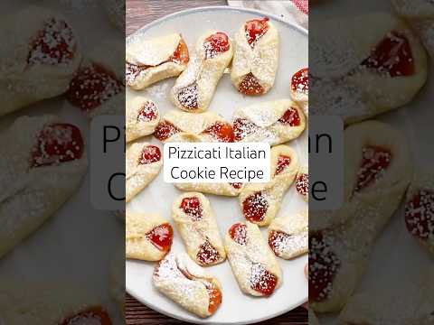 Pizzicati Italian Cookie Recipe (Christmas Cookies) #cookies #cookierecipe