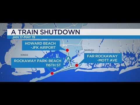 A train subway set for lengthy shutdown in Queens