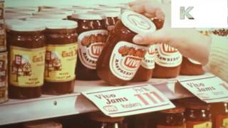 1960s UK Supermarket, Basket, Till