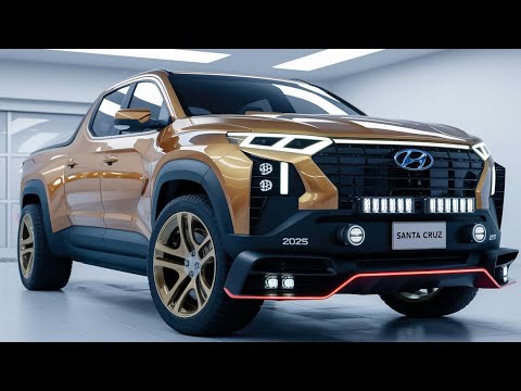 Upcoming 2025 Hyundai Santa Cruz Pickup || The Ultimate Compact Truck for Urban Adventures