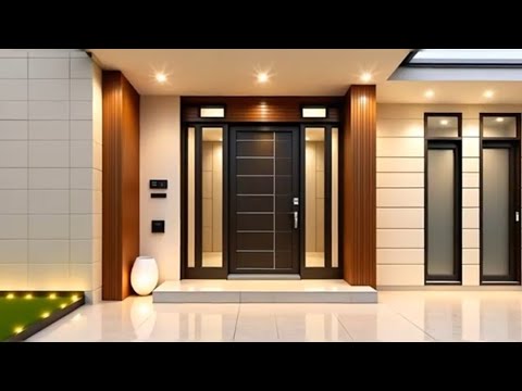 Modern House Front Wall Designs 2025 | Outdoor Wall Tile & House Exterior Wall Designs