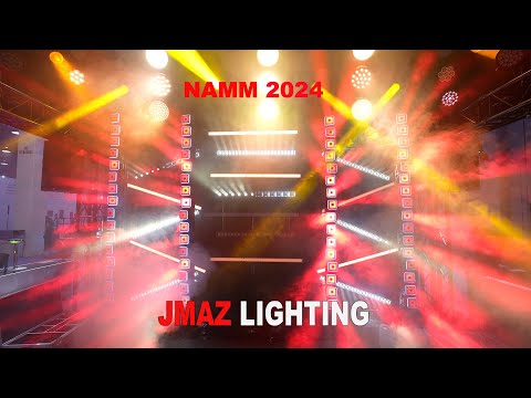 JMAZ Booth New Lighting Products - Namm 2024