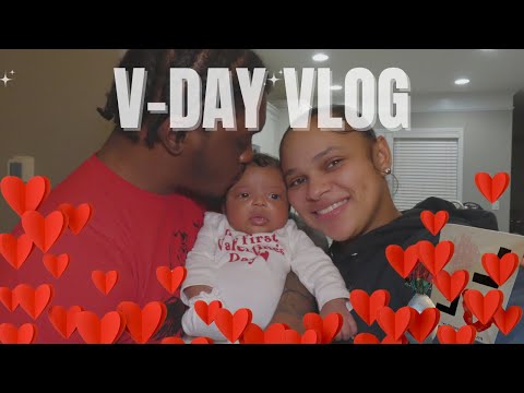 VLOG: Valentine's Day Recap + Our First Train Ride + DIY Baby Painting