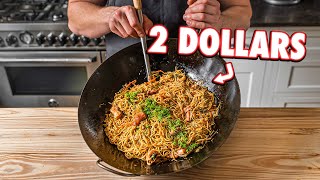 The Cheapest Noodle Dish Ever (Chicken Chow Mein) | But Cheaper