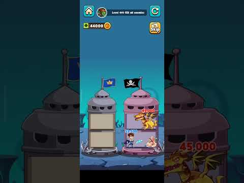 Max Level Hero Tower War All Levels New Update Android , ios Shorts # 441