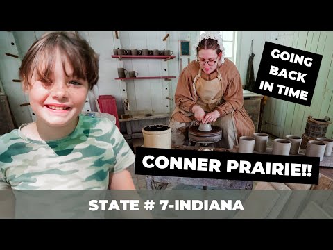 CONNER PRAIRIE | Indiana Part 2 | ONE OF THE MOST VISITED OUTDOOR MUSEUMS!!