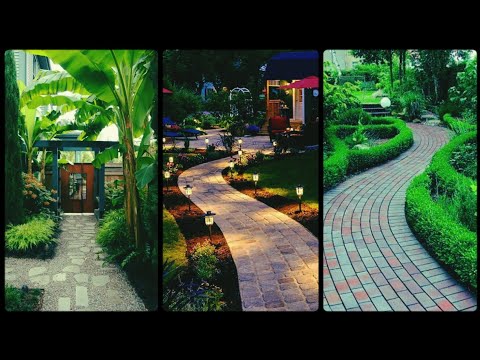 Most Beautiful Garden Backyard Pathway Design & Ideas - Home Decoration