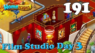 Homescapes Film Studio Day 3 - Part 191 - Gameplay