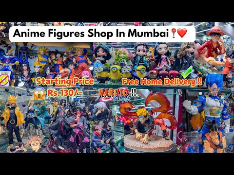 Anime Figures Shop in Mumbai/ Action Anime Figures 😱/ Start Rs.130/- /Colaba Causeway / Hrutik kadam