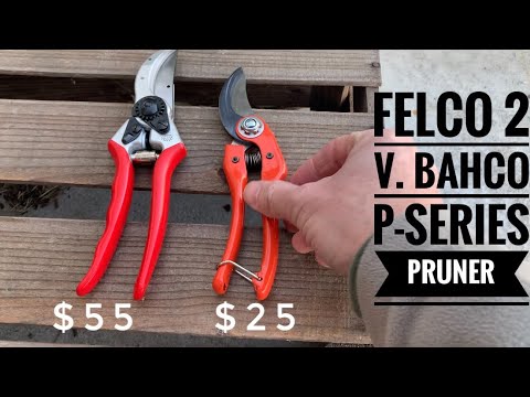 Felco 2 pruners vs. Bahco P-series pruners...Which is the best?