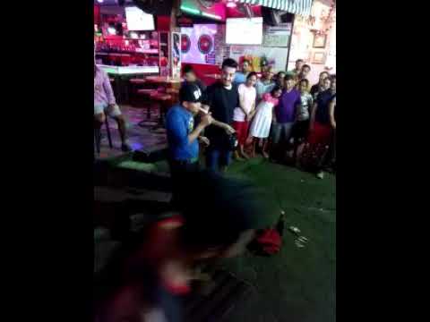 Thailand Walking Street - magic with cigarettes