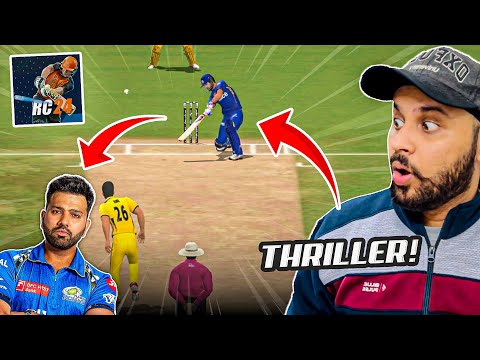 CAN ROHIT WINS FOR MUMBAI vs CSK in RC24 (RCPL204)