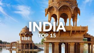 15 Best Places to Visit in India | 4K Video