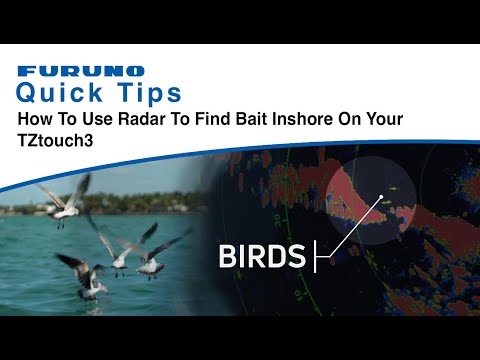 How to Use Your Radar to Find Bait