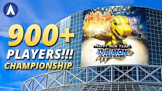 I Played in a 900+ Player Tournament and this Happened... | Digimon Card Game & TCG Nats 2023/2024