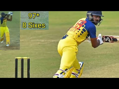 Karnataka Vijay Shankar batting in Vijay hazare Trophy 2024 Today