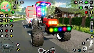 indian DJ tractor wala game | indian tractor driving 3D walkthrough gameplay ( Android,iOS )