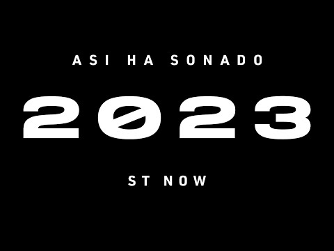 así ha sonado 2023… 🖤