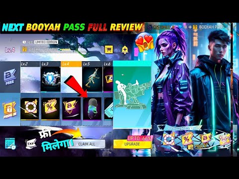 Next Booyah Pass In Free Fire Review 🥳| November Booyah Pass Free Fireis here 2024😁😁 |#freefireevent