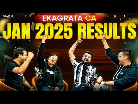 CA Exam Jan 2025 Results | CA Rankers Felicitation by Ekagrata CA Bahubali Team