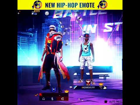 NEW HIP-HOP EMOTE + BUNDLES 😈 FIGHT 🔥 | FREE FIRE SHORTS #shorts #assassinsarmy #totalgaming