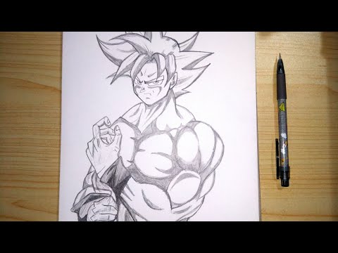 Goku Anime Sketch Drawing