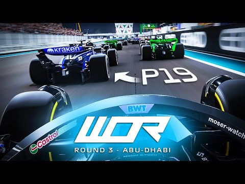 Can We Win This Race From The Bottom Of The Grid? - WOR Round 3 Abu Dhabi