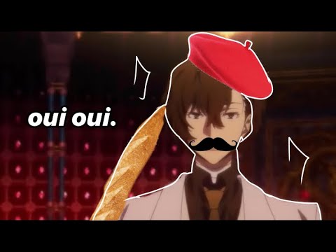 bsd dub but dramatic french music is playing in the background