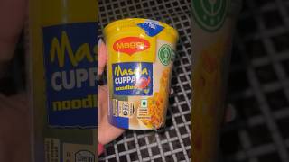 MAGGI MASALA CUPPA NOODLES🍝😍 #ytshorts #maggi #cuppa #noodles