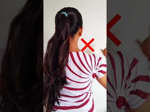 No More Boring Ponytail❌ Try This one✨ #hairstyle#easyhairstyles#shorts#youtubeshorts#hairstylehorts