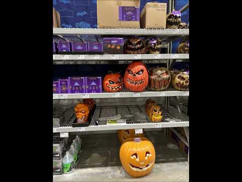 Lowes Halloween 2023 Setup in my local store in Virginia!! #halloween2023 #loweshalloween