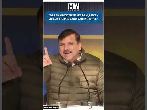 #Shorts | Sanjay Singh Hits-Out At BJP Leader Pravesh Verma | Kejriwal | Delhi Assembly Elections