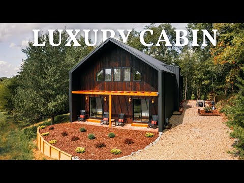 *NEW* This Cabin has the BEST Ideas! Hidden Rooms, Luxury Design, Full Tour!