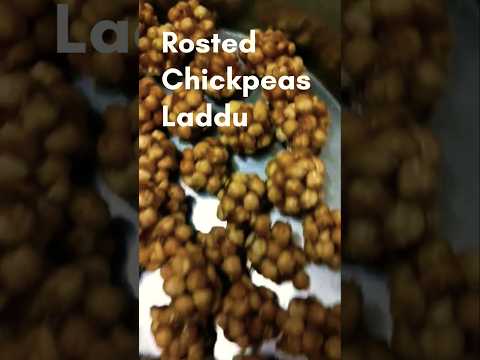 Roasted Chickpeas Laddus ❤️