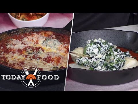 Pear and sausage pasta and skillet ravioli lasagna: Get the recipes!