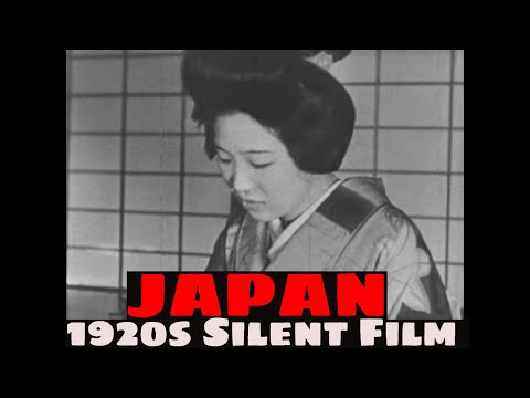 1920s JAPAN   JAPANESE CULTURE, SOCIETY & INDUSTRY  EASTMAN TEACHING FILM   (SILENT)    XD97465