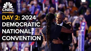 Watch coverage of the second day of 2024 Democratic National Convention in Chicago — 8/20/24