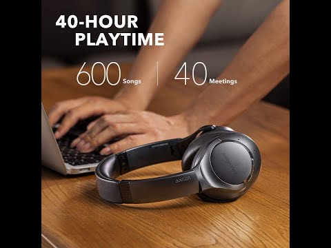 Anker Soundcore Life Q20 Hybrid Active Noise Cancelling Headphones, Wireless Over Ear Bluetooth