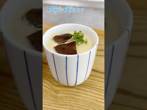 Making CHAWANMUSHI 〜茶碗蒸し #Shorts | easy Japanese home cooking recipe