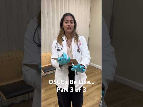 OSCE’s Be Like (Part 3 of 3) #medschoolabroad #medicaldegree #medschoolcontent #medicalexaminations