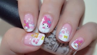 My melody nails