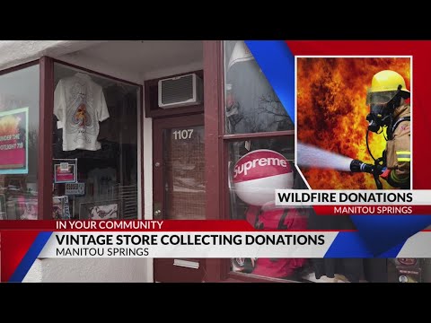 Manitou shop raises funds for California fire victims