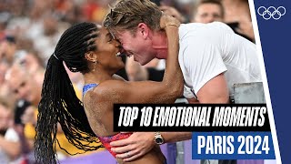 10 most EMOTIONAL moments at Paris 2024! 🫂