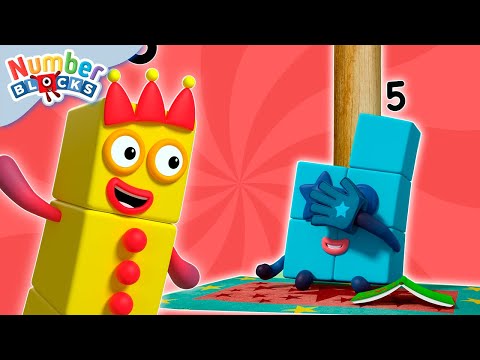 Hide and Seek | Full Episode - S1 E15 | Numberblocks (Level 1 - Red 🔴)