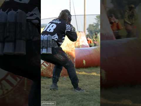 The Heat is too hot. 🔥 #paintball #shorts #short #shortsfeed #youtubeshorts #youtube #viral #sports