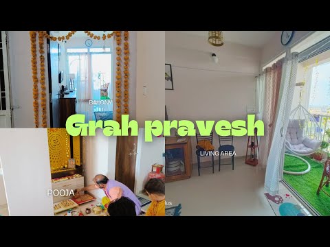 "New Flat Inauguration Vlog | Navgrah Pooja Highlights, Rituals & Family Celebrations 🏡✨"