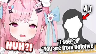 Sakuna feels awkward when A.I calls her a VTuber from hololive (Yuuki Sakuna) [ENG Subs]